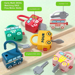 Montessori Educational Learning Toys Sorting Matching Locks And Keys
