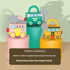 Montessori Educational Learning Toys Sorting Matching Locks And Keys