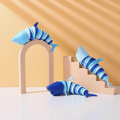 1pc Shark Simulation Decompression Toy for Kids