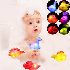 Light-Up Dinosaur Bath Toy for Baby Toddler - Water Bathtub Toy