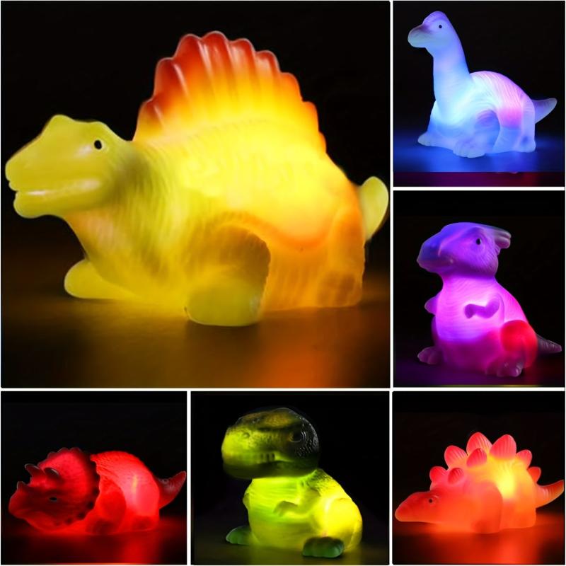 Light-Up Dinosaur Bath Toy for Baby Toddler - Water Bathtub Toy