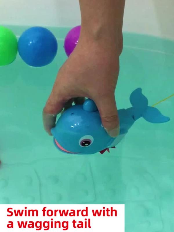 Water Spray Whale Bath Toys for Kids