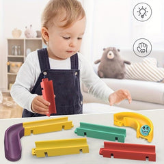 Orbital Spinning Pipe Building Blocks Slide Roller Balls Bath Toys