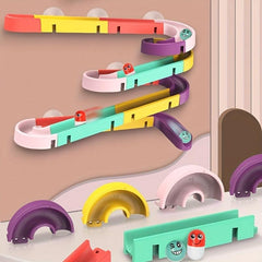 Orbital Spinning Pipe Building Blocks Slide Roller Balls Bath Toys