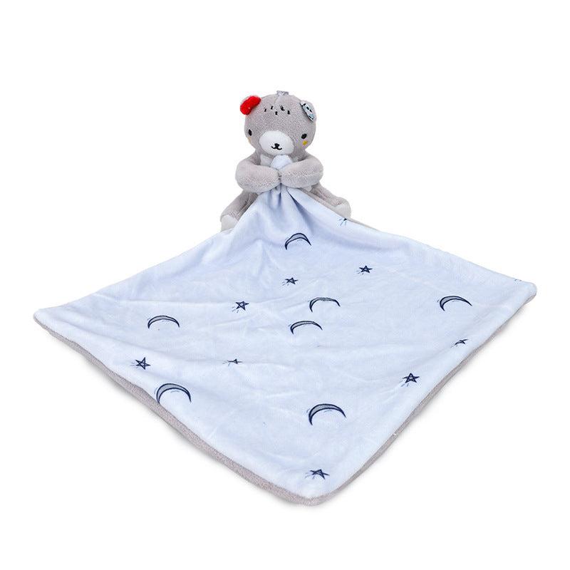 Cute Animal Comfort Towel Doll for Sleep and Hugs