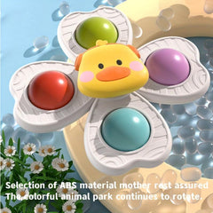 3pcs Spinning Windmill Chair Toy for Baby Bath Fun