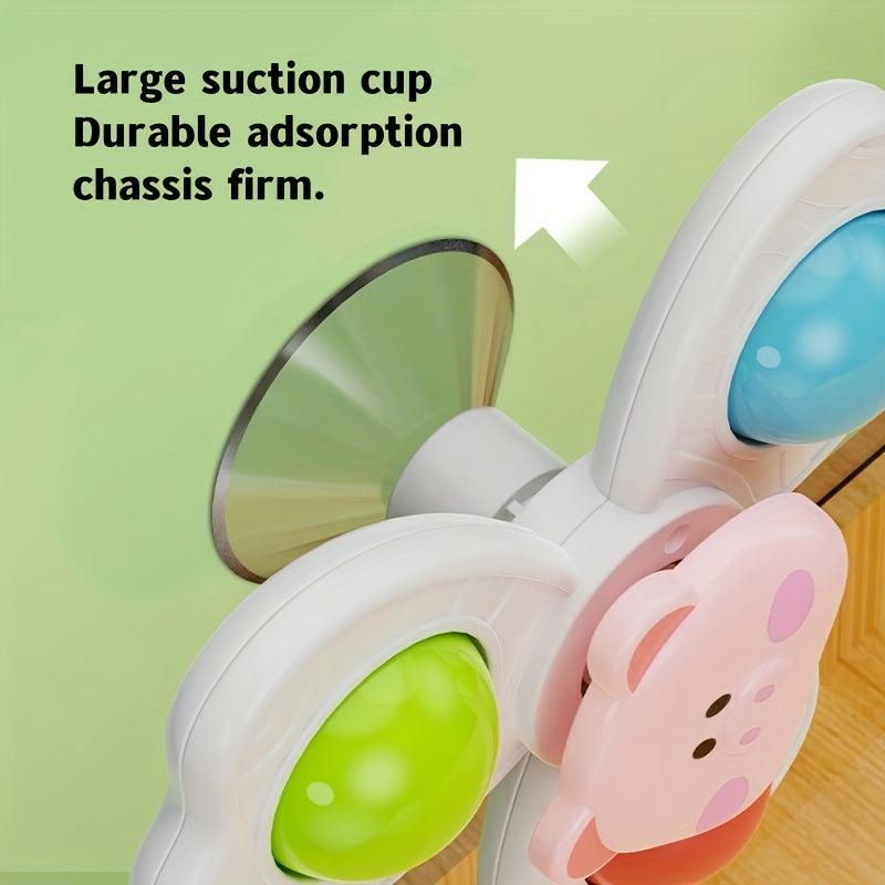 3pcs Spinning Windmill Chair Toy for Baby Bath Fun