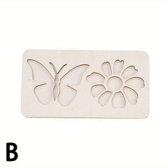 Wooden Animal Sensory Tray for Kids