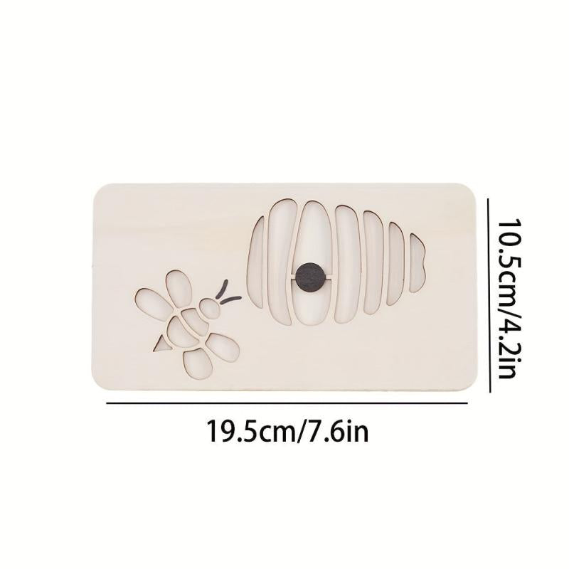 Wooden Animal Sensory Tray for Kids
