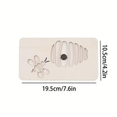 Wooden Animal Sensory Tray for Kids