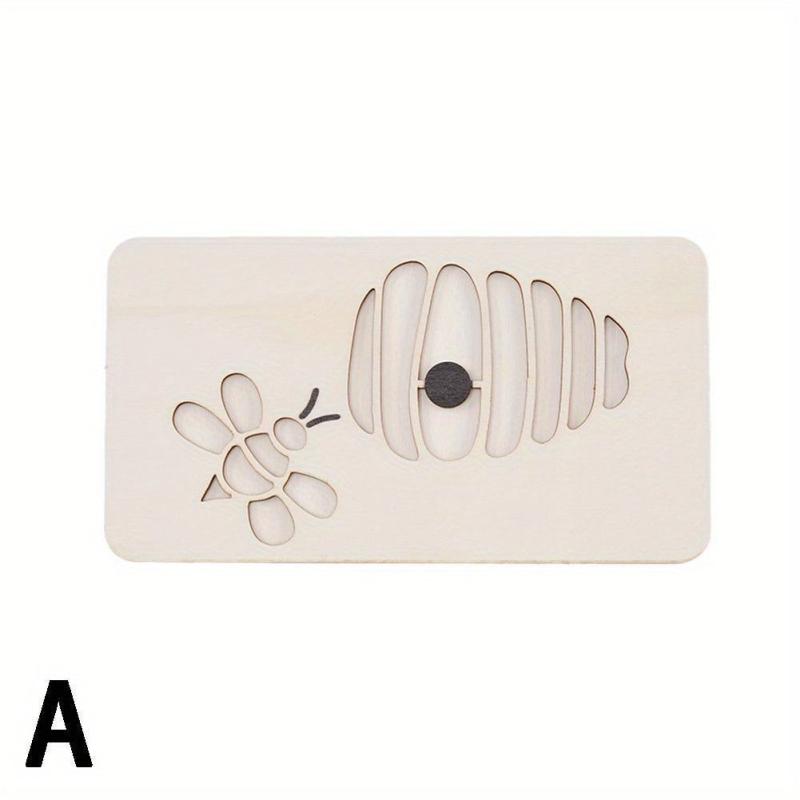 Wooden Animal Sensory Tray for Kids