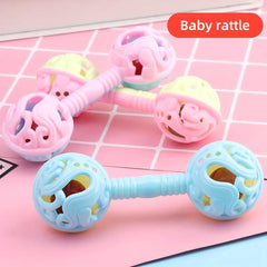 Soothing Double Headed Baby Rattles with Bells