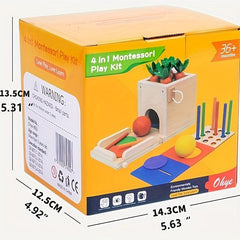 Montessori Early Education Box For Infants, Colorful Toys