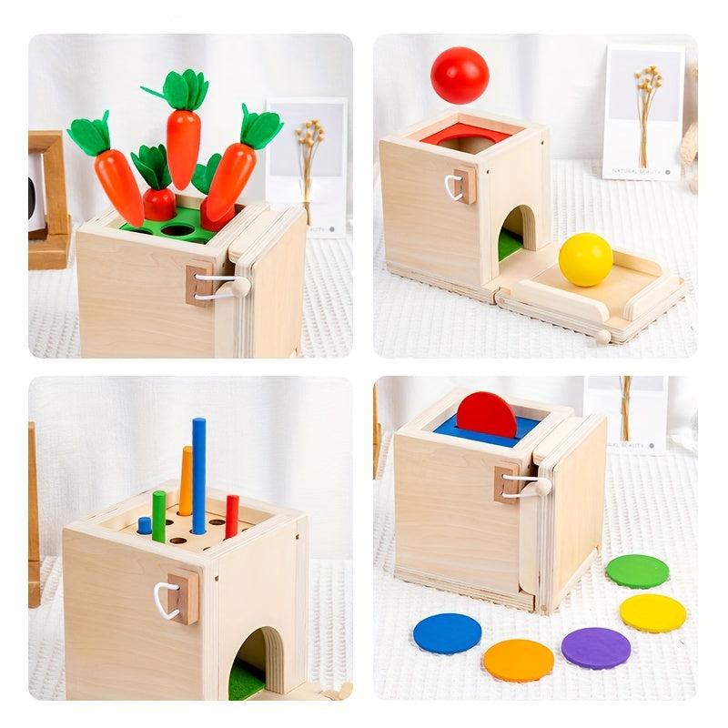 Montessori Early Education Box For Infants, Colorful Toys
