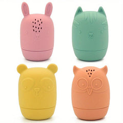 Fun Animal Bath Toys 4 Pack for Toddlers & Kids