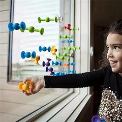 40 Suction Cup Animals Bath Toy for Kids Stress Relief Game