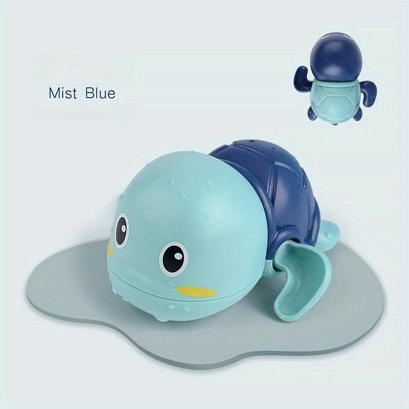Clockwork Turtle Bath Toy for Kids