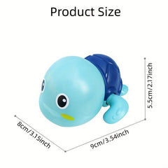 Clockwork Turtle Bath Toy for Kids