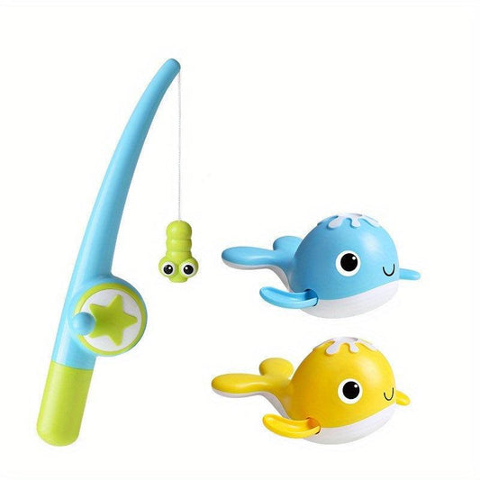 Kids Fishing Toys Set Magnetic Fishing Game Baby Bath Toys