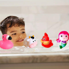 Light Up Bath Toys Toddler LED Bathtub Toy For Baby Boy Girl