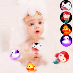 Light Up Bath Toys Toddler LED Bathtub Toy For Baby Boy Girl