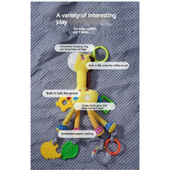 Animal Soothing Doll Car Hanging For Baby