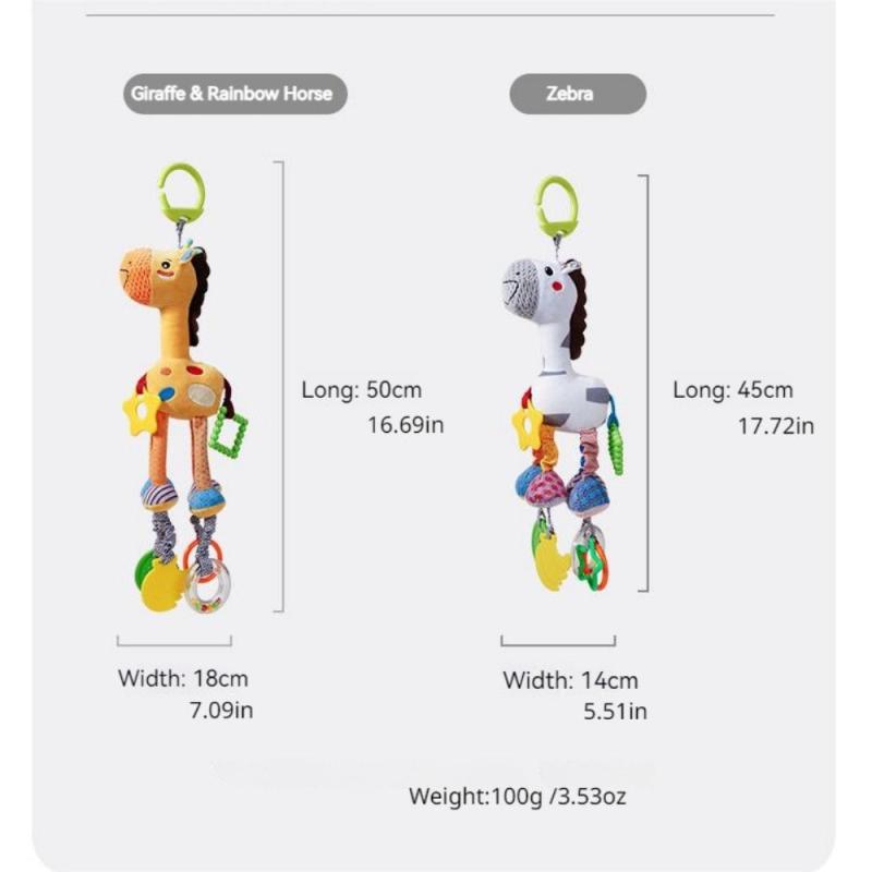Animal Soothing Doll Car Hanging For Baby