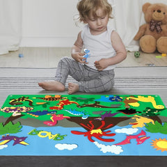 Dinosaur Felt Board Story Set Montessori Preschool Assortment