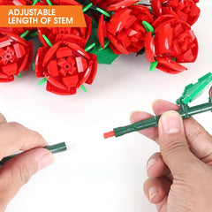 Flower Bouquet Brick DIY Building Blocks Set for Kids