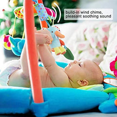 4pcs Baby Toys Soft Hanging Crinkle Squeaky Learning Toy
