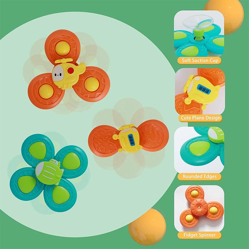 High Chair Toys With Suction Cups Spinner Baby Toys For Babies