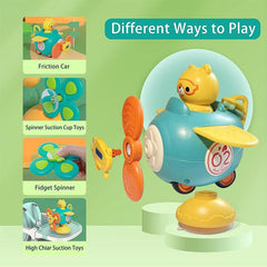 High Chair Toys With Suction Cups Spinner Baby Toys For Babies