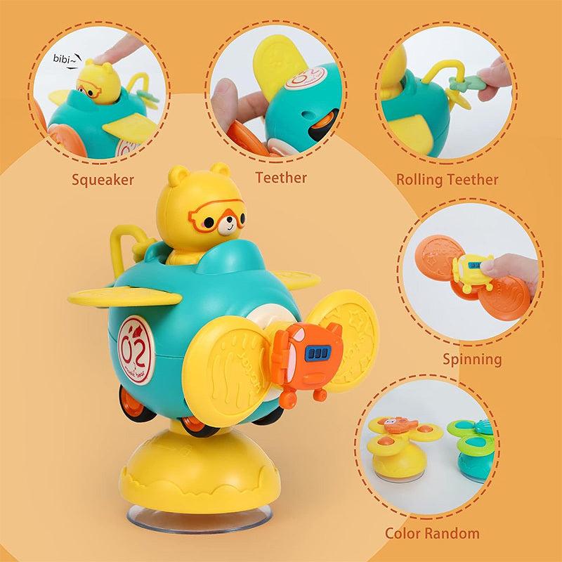 High Chair Toys With Suction Cups Spinner Baby Toys For Babies