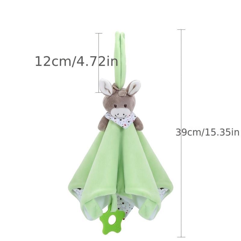 Cute Animal Soothing Towel Baby Stroller Hanging Toy