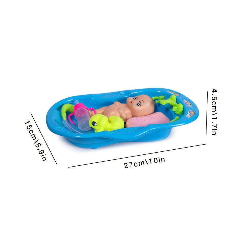 Bath Doll Set Bath Toy Bath Beach Swimming Water Game Set