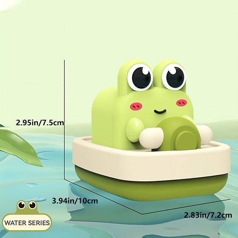 Wind Up Frog Bath Toy, Swimming Pool Baby Bath Toy