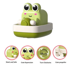 Wind Up Frog Bath Toy, Swimming Pool Baby Bath Toy
