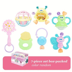 Cute Bell Suit Baby Toy Set For Teeth
