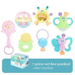 Cute Bell Suit Baby Toy Set For Teeth