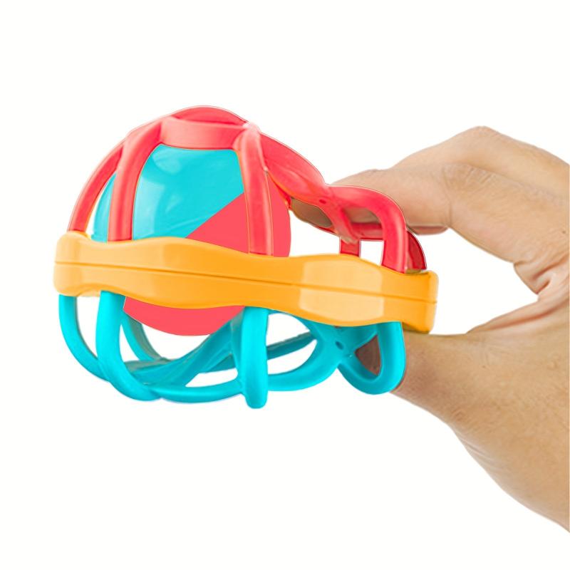 Soft Glue Fitness Ball Crawling Rattle Ball Jingle Ball Baby Educational Toys