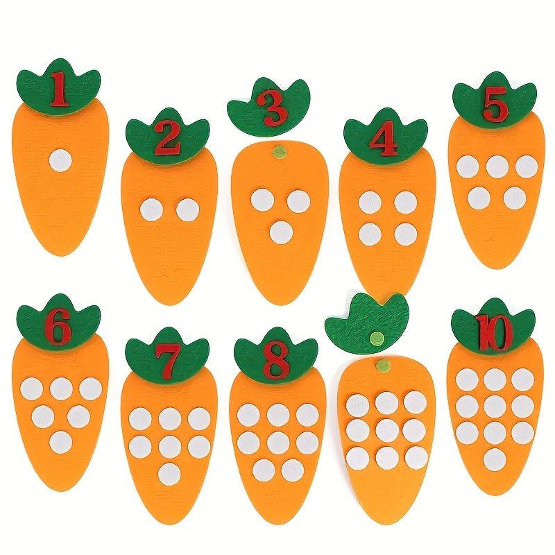 Learning Numbers Felt Board For Toddlers Counters Kids Preschool Math