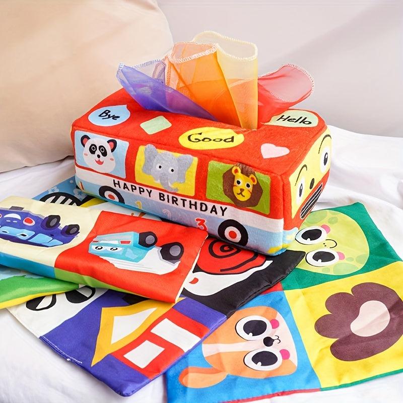 Baby Tear Not Rotten Tissue Box Toddler Early Education Cognitive Learning