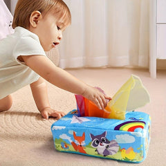 Baby Tear Not Rotten Tissue Box Toddler Early Education Cognitive Learning
