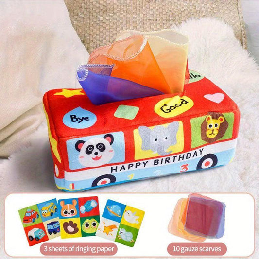Baby Tear Not Rotten Tissue Box Toddler Early Education Cognitive Learning