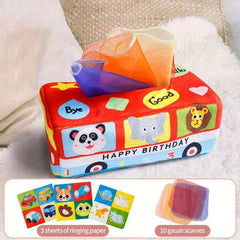 Baby Tear Not Rotten Tissue Box Toddler Early Education Cognitive Learning
