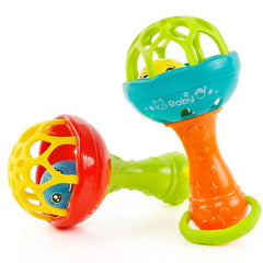 Soft Rubber Teether Rattle Stick