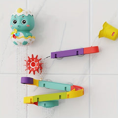 Dinosaur Track Turn Music Baby Bathing Water Toy