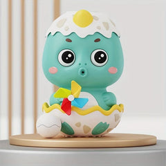 Dinosaur Track Turn Music Baby Bathing Water Toy