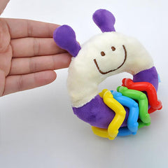 Newborn Baby Plush Teether Rattles Soothing Dolls