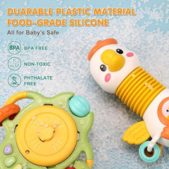 Desktop Baby Cartoon Suction Cups Feeding Dental Glue Toy